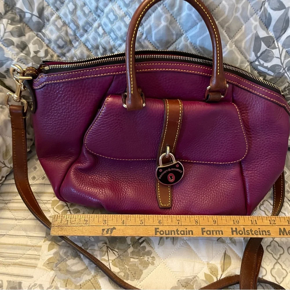 Dooney & Bourke Pebble Grain Leather Bag - Picture 5 of 7